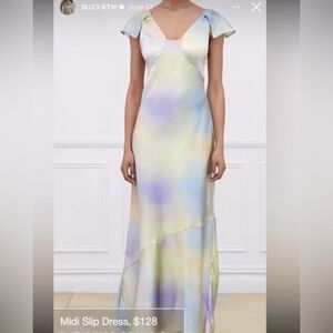 WeWoreWhat ethereal Slip Dress 4‎